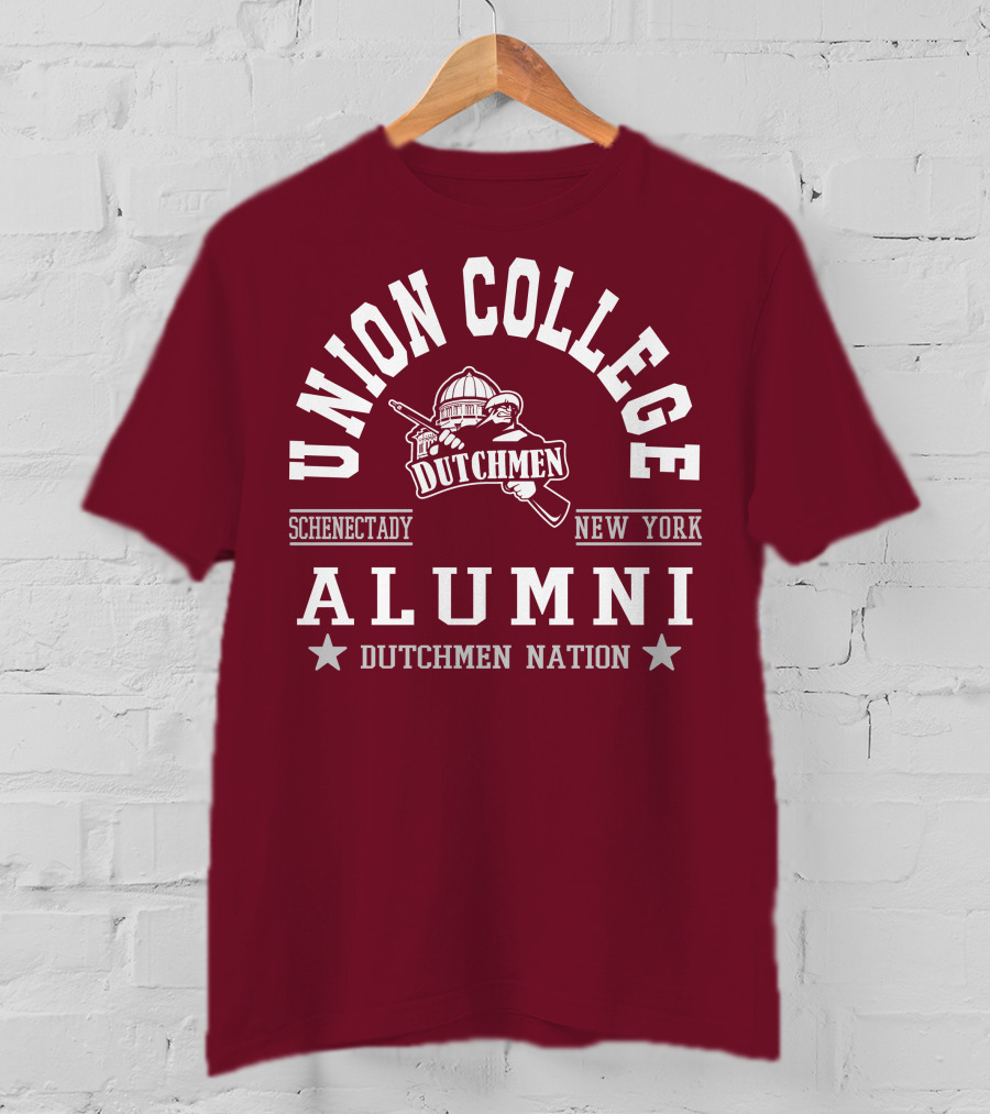 Union College Alumni Dutchmen Nation Schenectady New York T-Shirt
