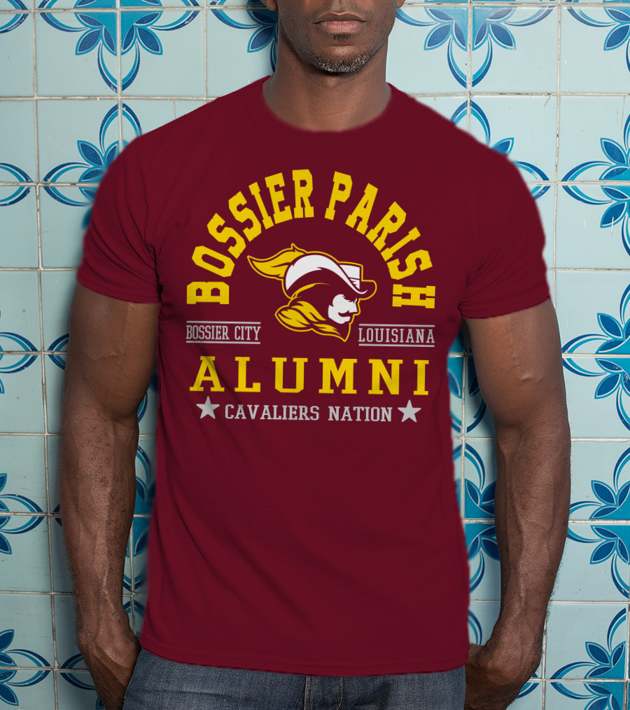 Bossier Parish Bossier City Louisiana Alumni Cavaliers Nation T-Shirt