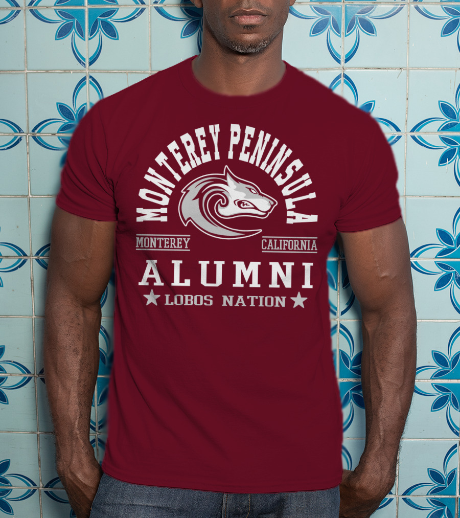 Monterey Peninsula College California Alumni Lobos Nation T-Shirt