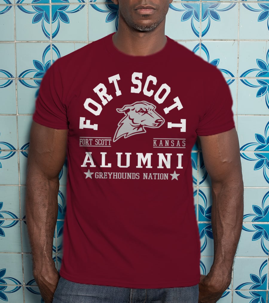 Fort Scott Kansas Alumni Greyhounds Nation T-Shirt