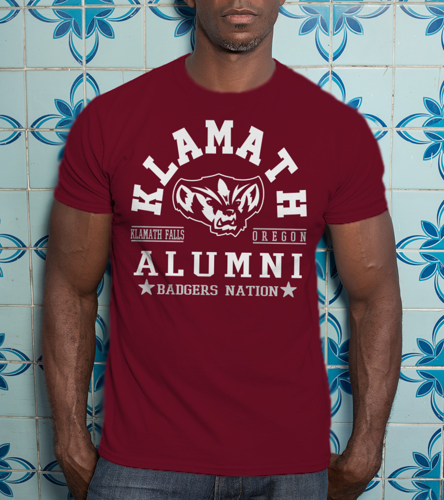 Klamath Falls Oregon Alumni Badgers Nation T-Shirt