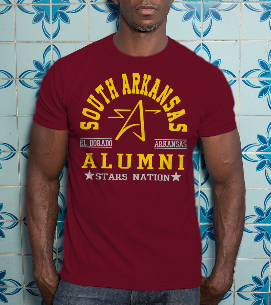South Arkansas El Dorado Alumni Stars Nation Arkansas T-Shirt