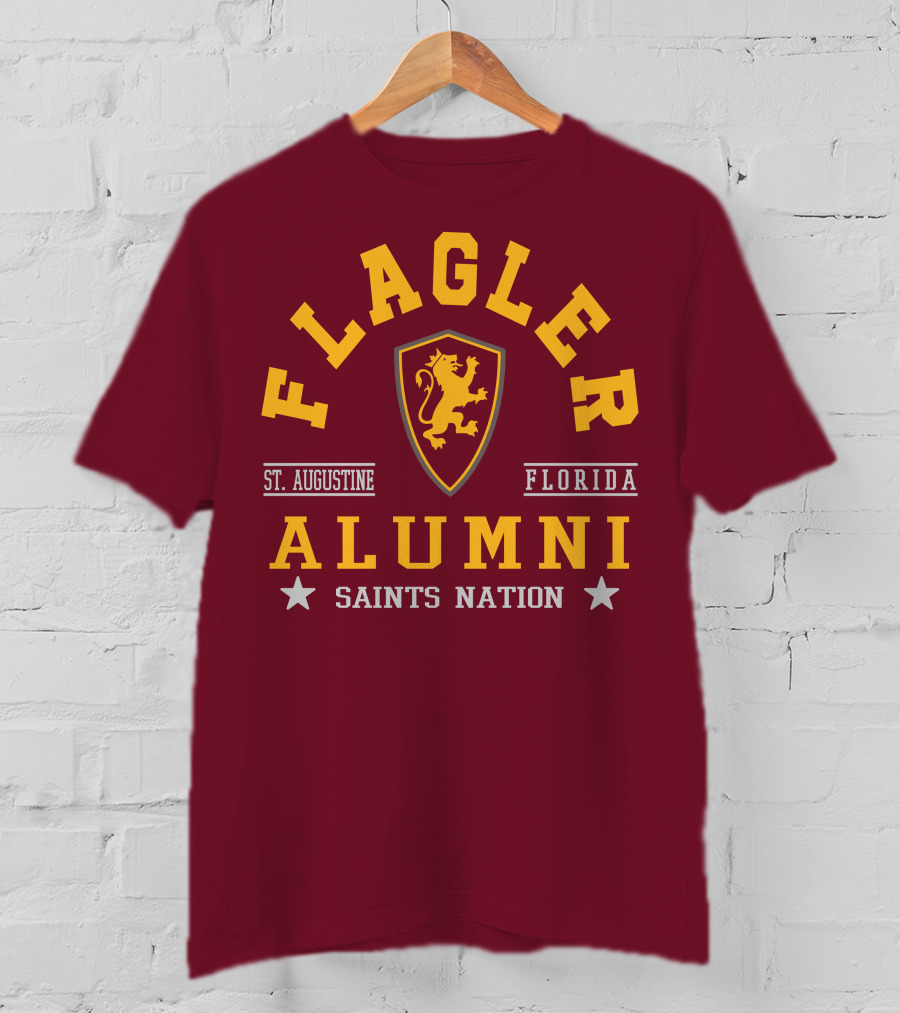 Flagler Alumni St. Augustine Florida Saints Nation T-Shirt