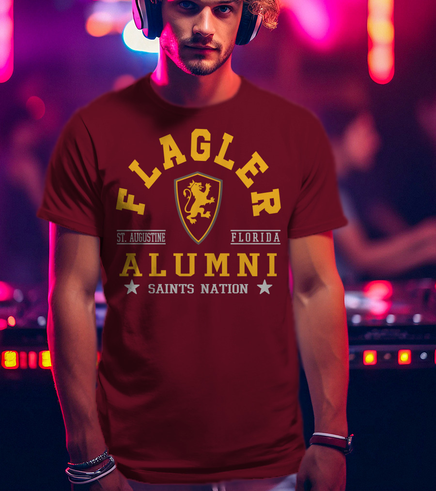 Flagler Alumni St. Augustine Florida Saints Nation T-Shirt