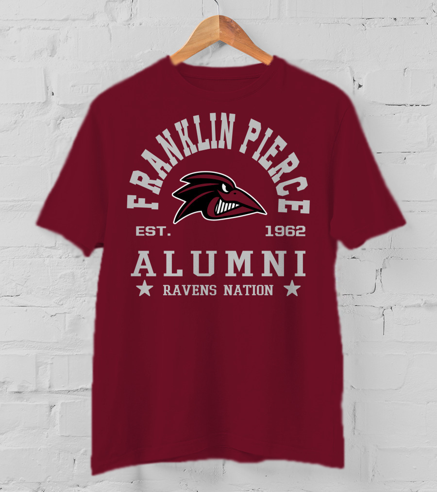 Franklin Pierce Alumni Ravens Nation Est. 1962 T-Shirt