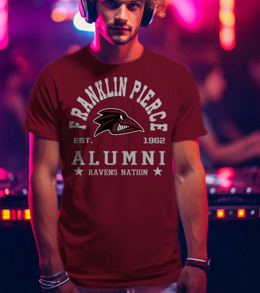 Franklin Pierce Alumni Ravens Nation Est. 1962 T-Shirt