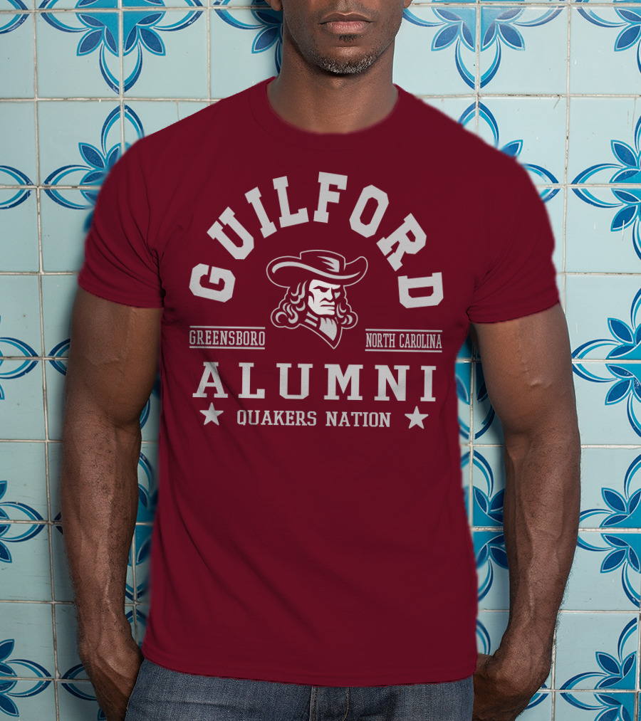 Guilford Alumni Quakers Nation Greensboro North Carolina T-Shirt