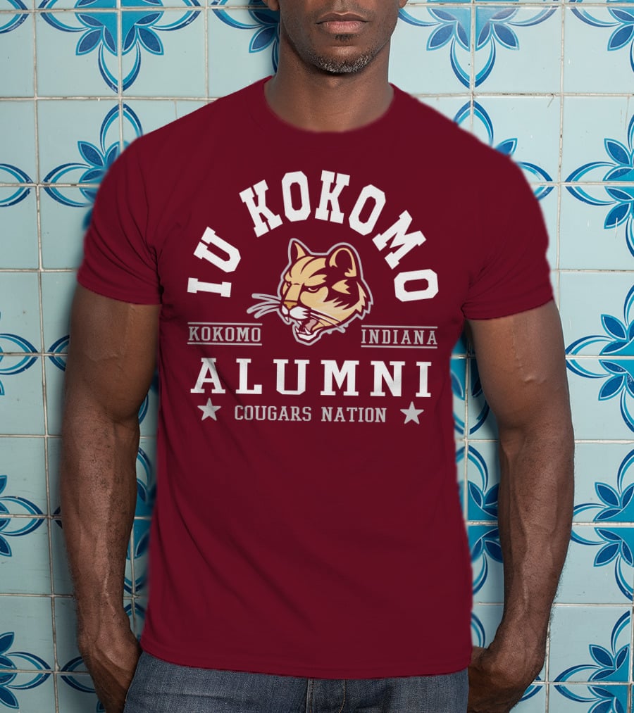 IU Kokomo Alumni Cougars Nation Kokomo Indiana T-Shirt