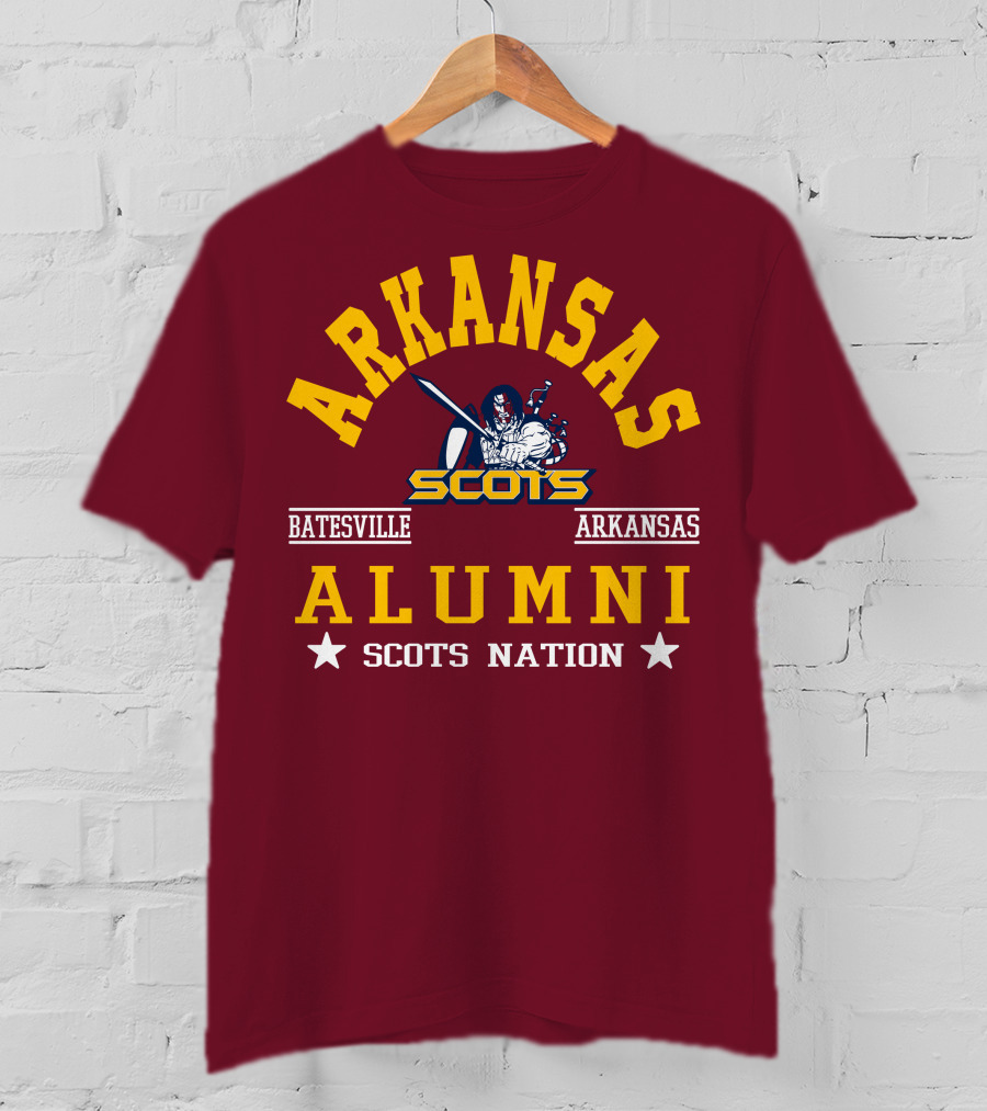 Arkansas Scots Alumni Batesville Arkansas Scots Nation T-Shirt