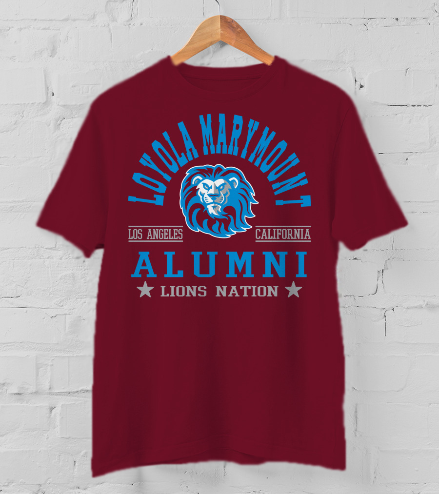Loyola Marymount University Alumni Lions Nation Los Angeles California T-Shirt