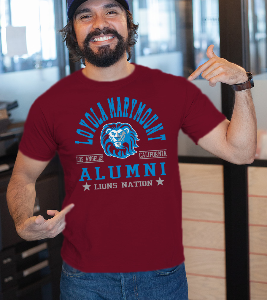 Loyola Marymount University Alumni Lions Nation Los Angeles California T-Shirt