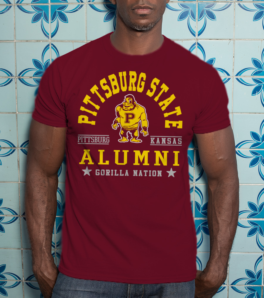 Pittsburg State Alumni Gorilla Nation Kansas T-Shirt