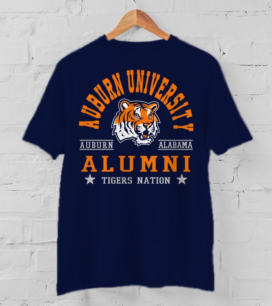 Auburn University Alumni Tigers Nation Auburn Alabama T-Shirt