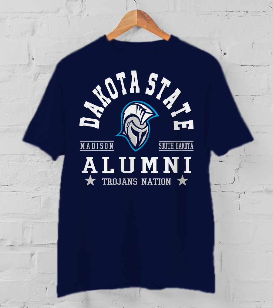 Dakota State Alumni Madison South Dakota Trojans Nation T-Shirt