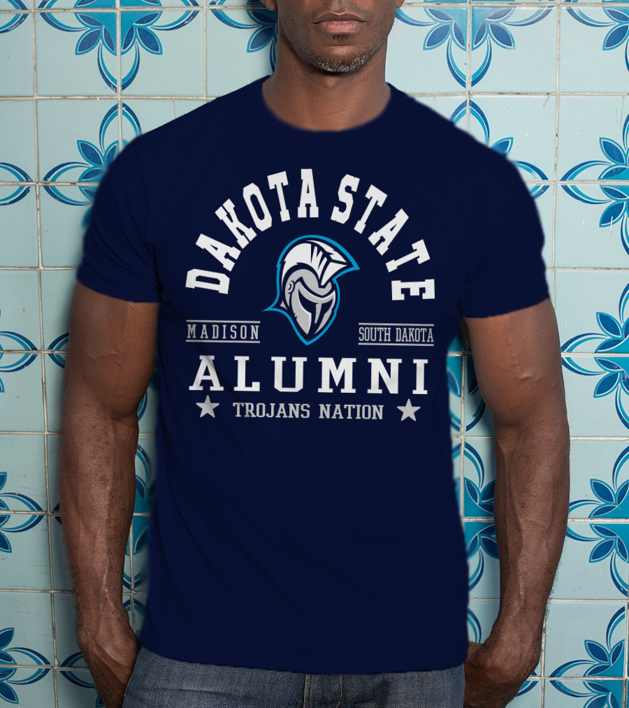 Dakota State Alumni Madison South Dakota Trojans Nation T-Shirt