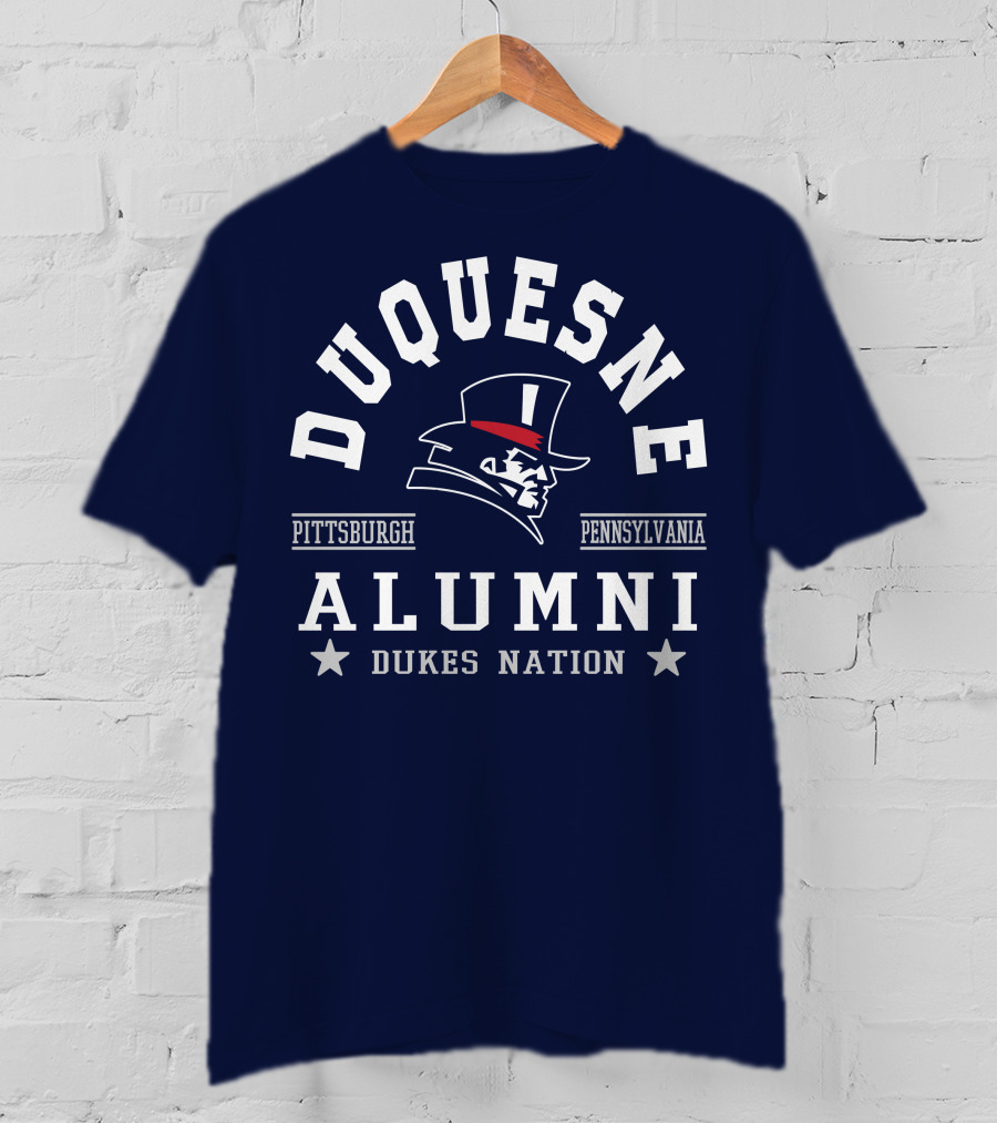 Duquesne Alumni Pittsburgh Pennsylvania Dukes Nation T-Shirt