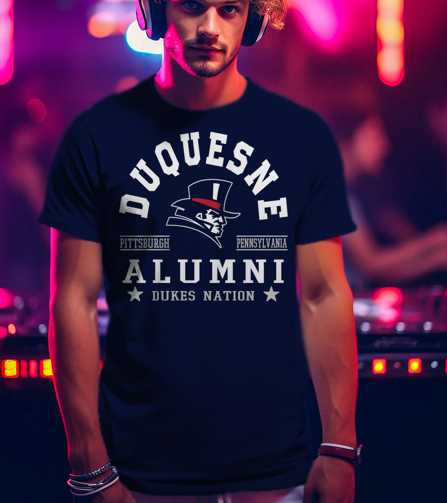 Duquesne Alumni Pittsburgh Pennsylvania Dukes Nation T-Shirt