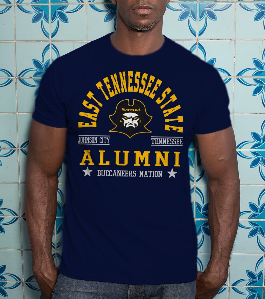 East Tennessee State Alumni Buccaneers Nation Johnson City Tennessee T-Shirt