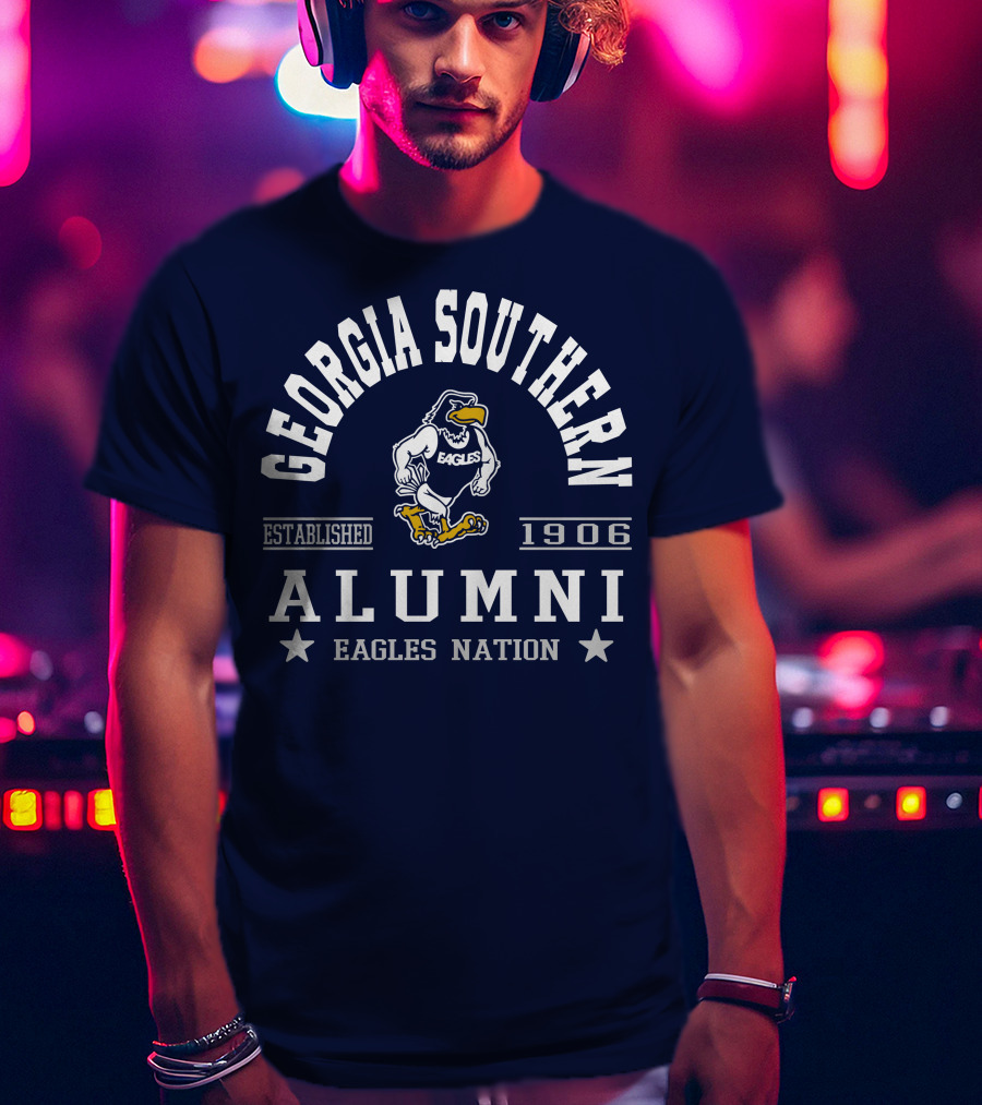 Georgia Southern Eagles Alumni Established 1906 Nation T-Shirt