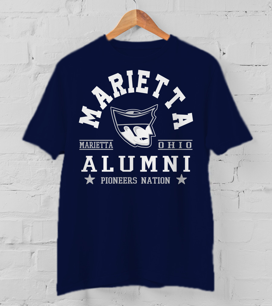 Marietta Ohio Alumni Pioneers Nation T-Shirt