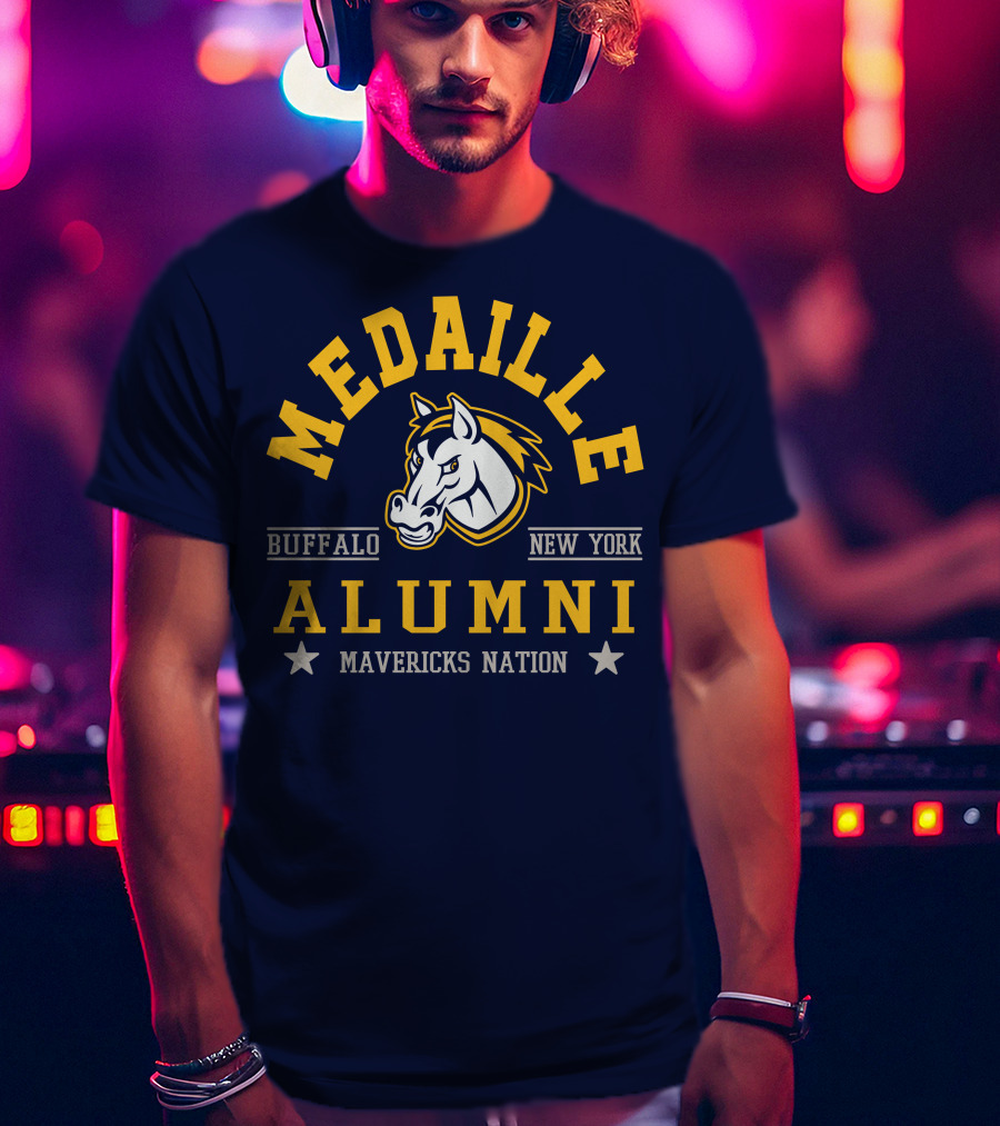 Medaille College Buffalo New York Alumni Mavericks Nation T-Shirt
