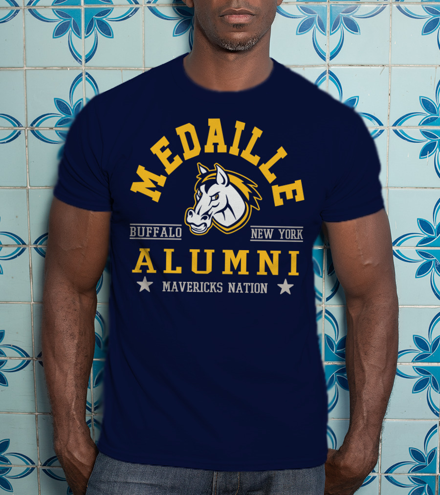 Medaille College Buffalo New York Alumni Mavericks Nation T-Shirt