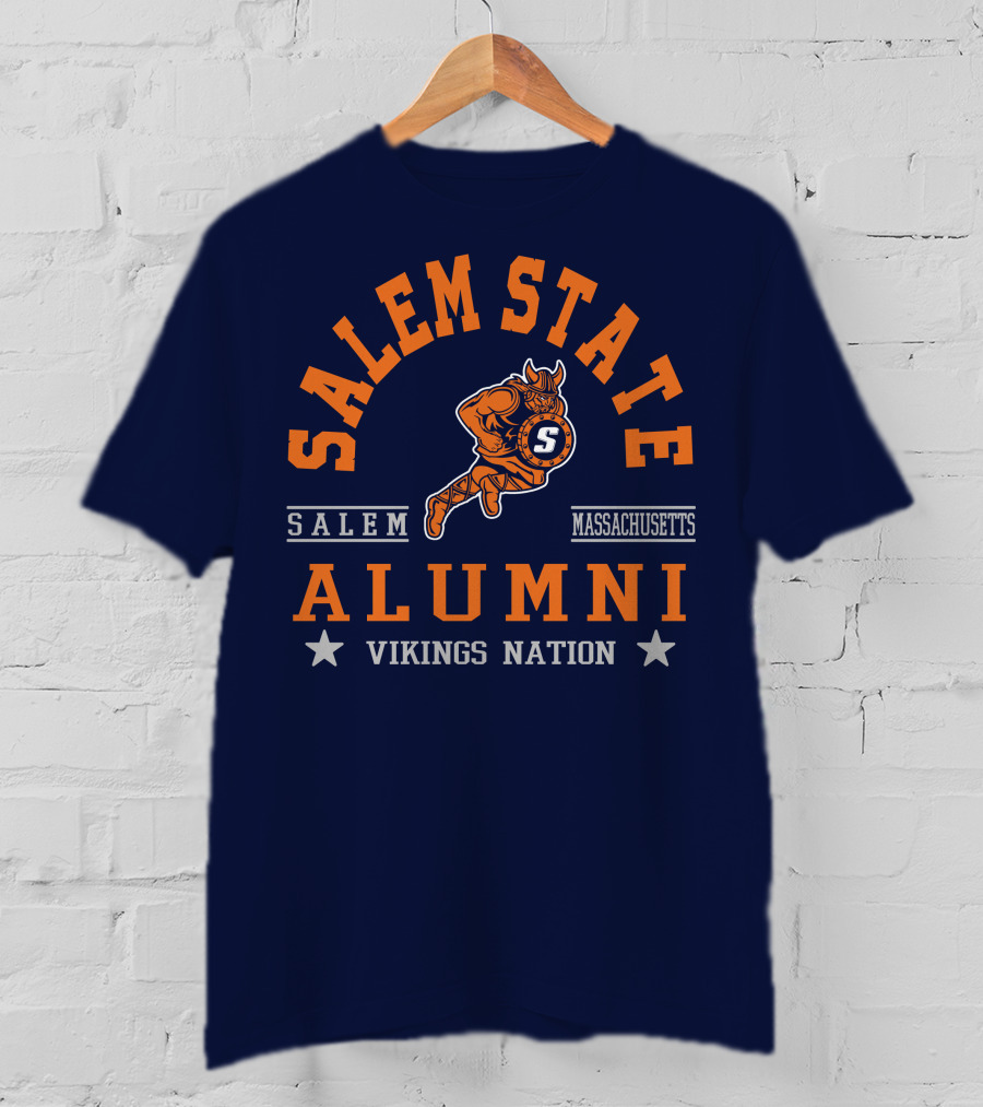 Salem State Massachusetts Alumni Vikings Nation T-Shirt