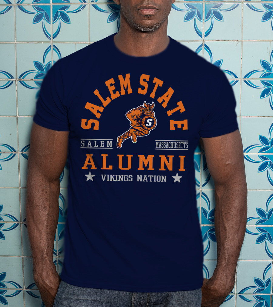 Salem State Massachusetts Alumni Vikings Nation T-Shirt