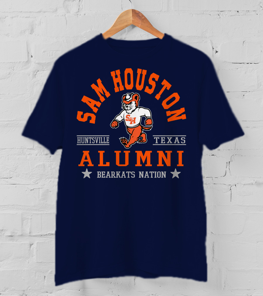 Sam Houston Alumni Bearkats Nation Huntsville Texas T-Shirt