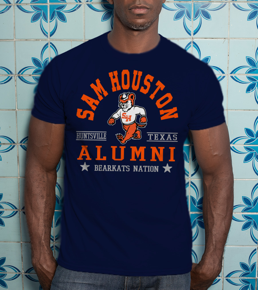 Sam Houston Alumni Bearkats Nation Huntsville Texas T-Shirt
