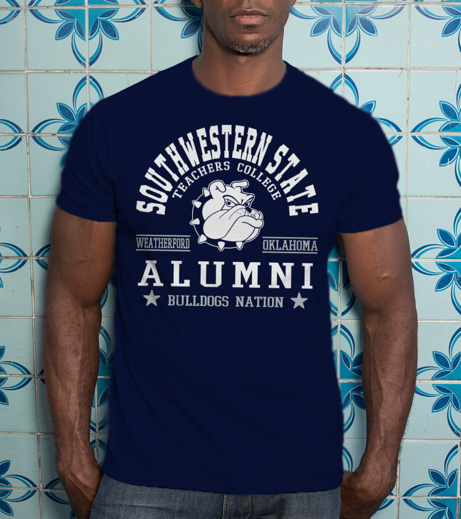 Southwestern State Teachers College Alumni Bulldogs Nation Weatherford Oklahoma T-Shirt