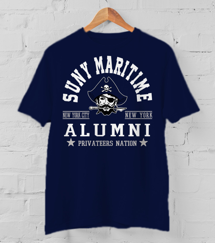 SUNY Maritime Alumni Privateers Nation New York City T-Shirt