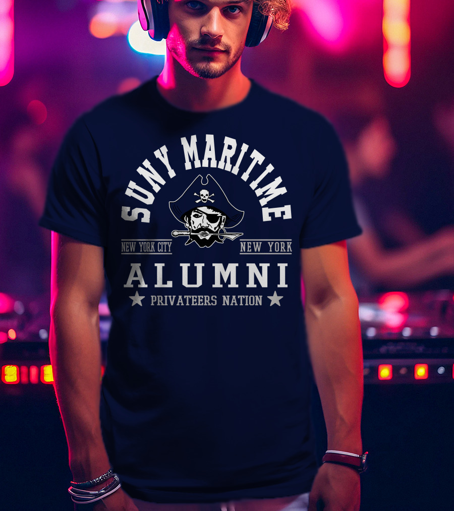 SUNY Maritime Alumni Privateers Nation New York City T-Shirt