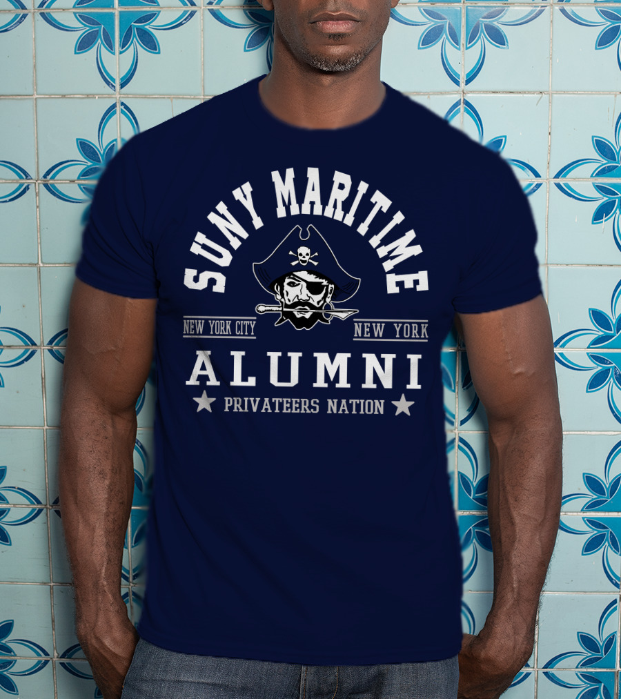 SUNY Maritime Alumni Privateers Nation New York City T-Shirt