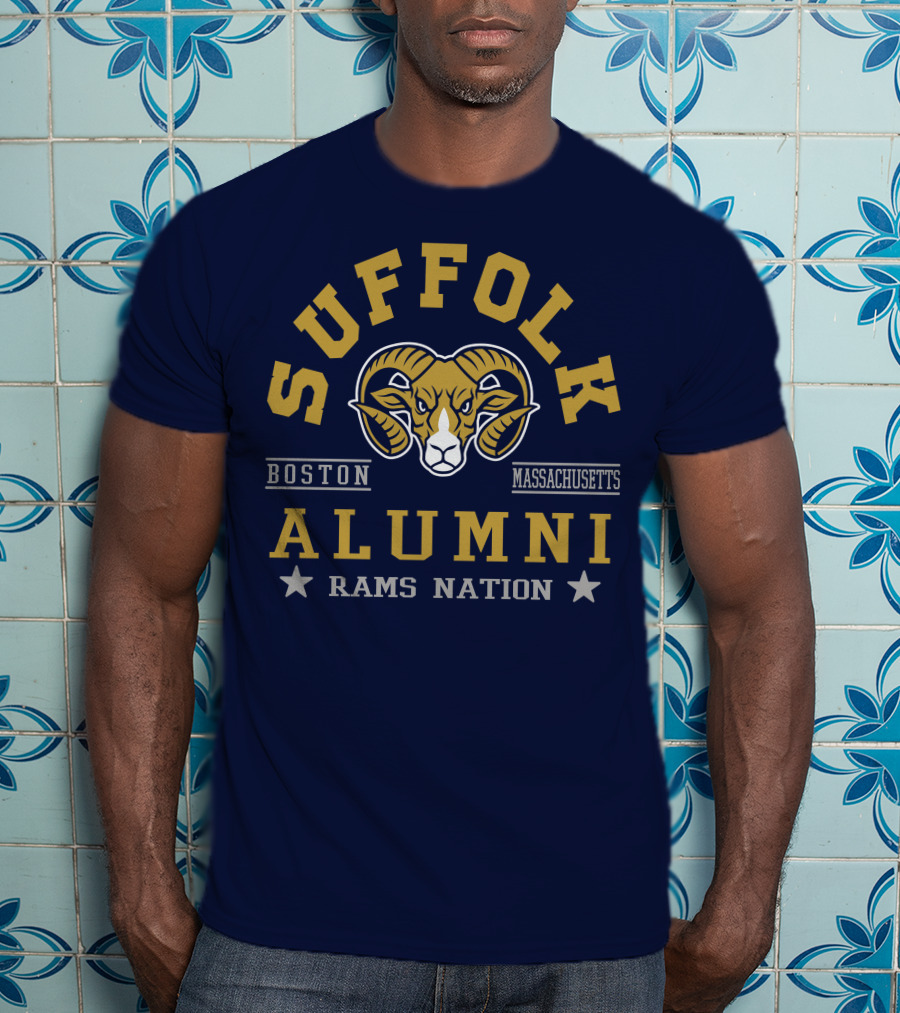 Suffolk Alumni Rams Nation Boston Massachusetts T-Shirt