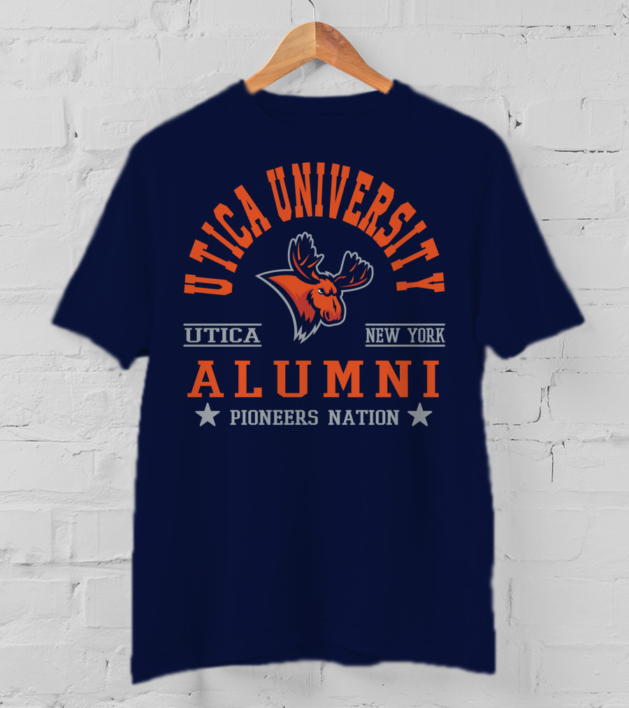 Utica University Alumni New York Pioneers Nation T-Shirt