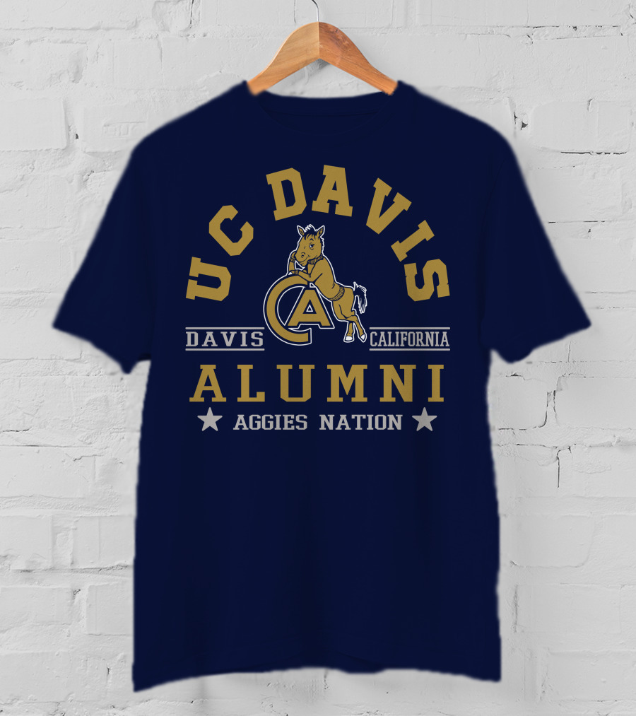 UC Davis Alumni Aggies Nation Davis California T-Shirt