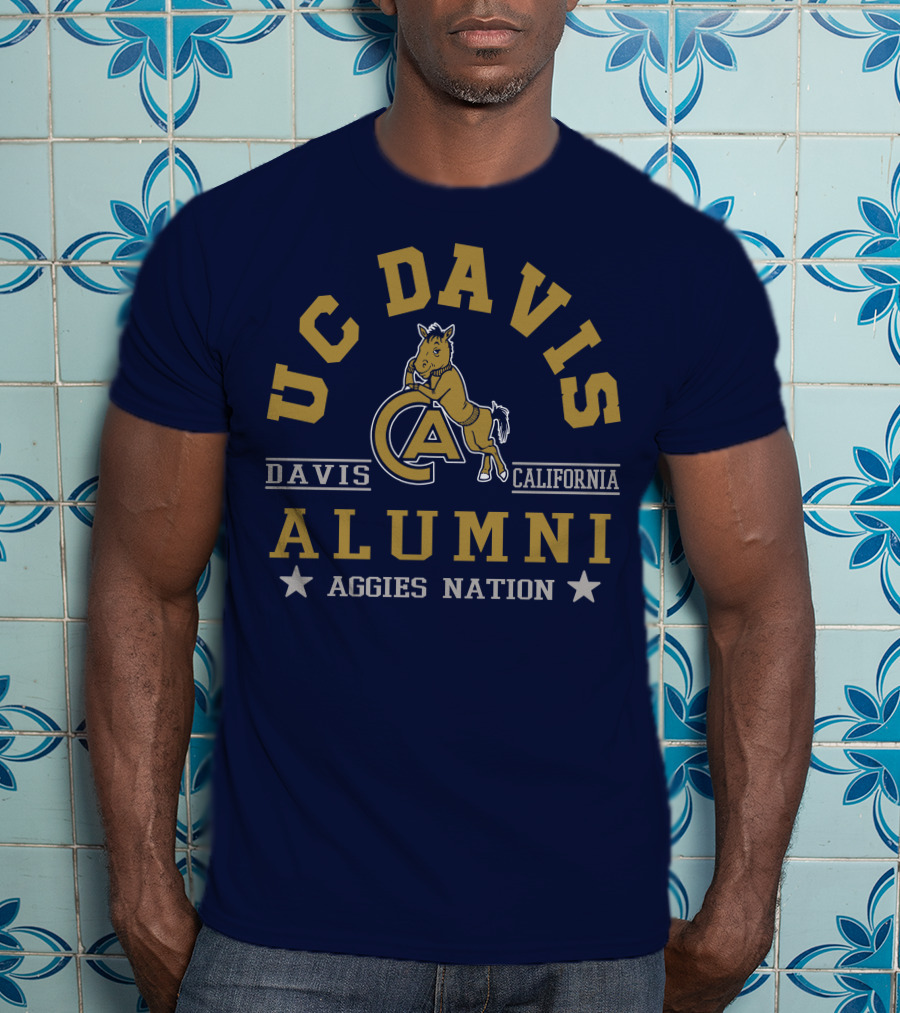 UC Davis Alumni Aggies Nation Davis California T-Shirt