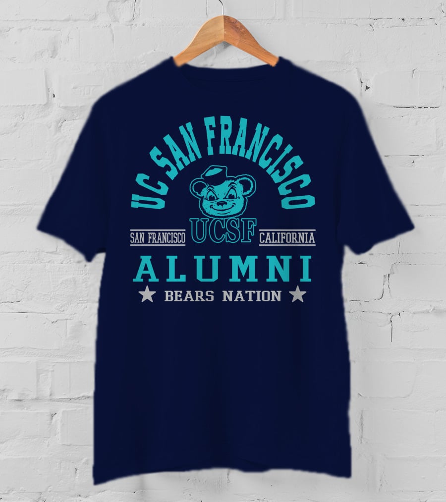 UC San Francisco California UCSF Alumni Bears Nation T-Shirt