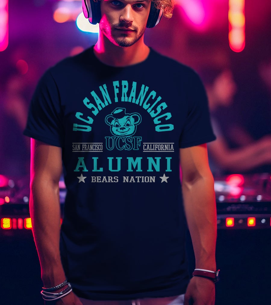 UC San Francisco California UCSF Alumni Bears Nation T-Shirt