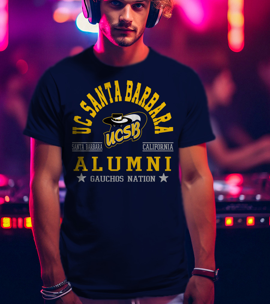 UC Santa Barbara Alumni UCSB Gauchos Nation California T-Shirt