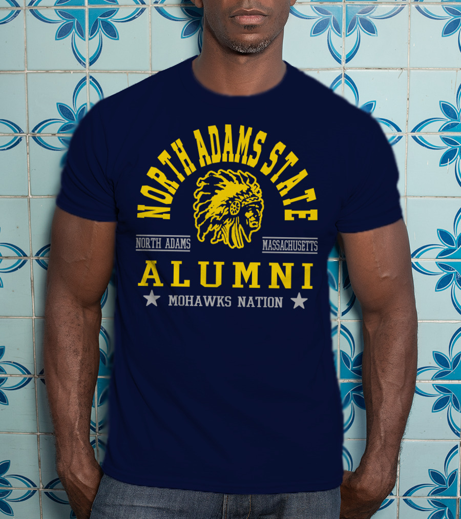 North Adams State Alumni Mohawks Nation Massachusetts T-Shirt