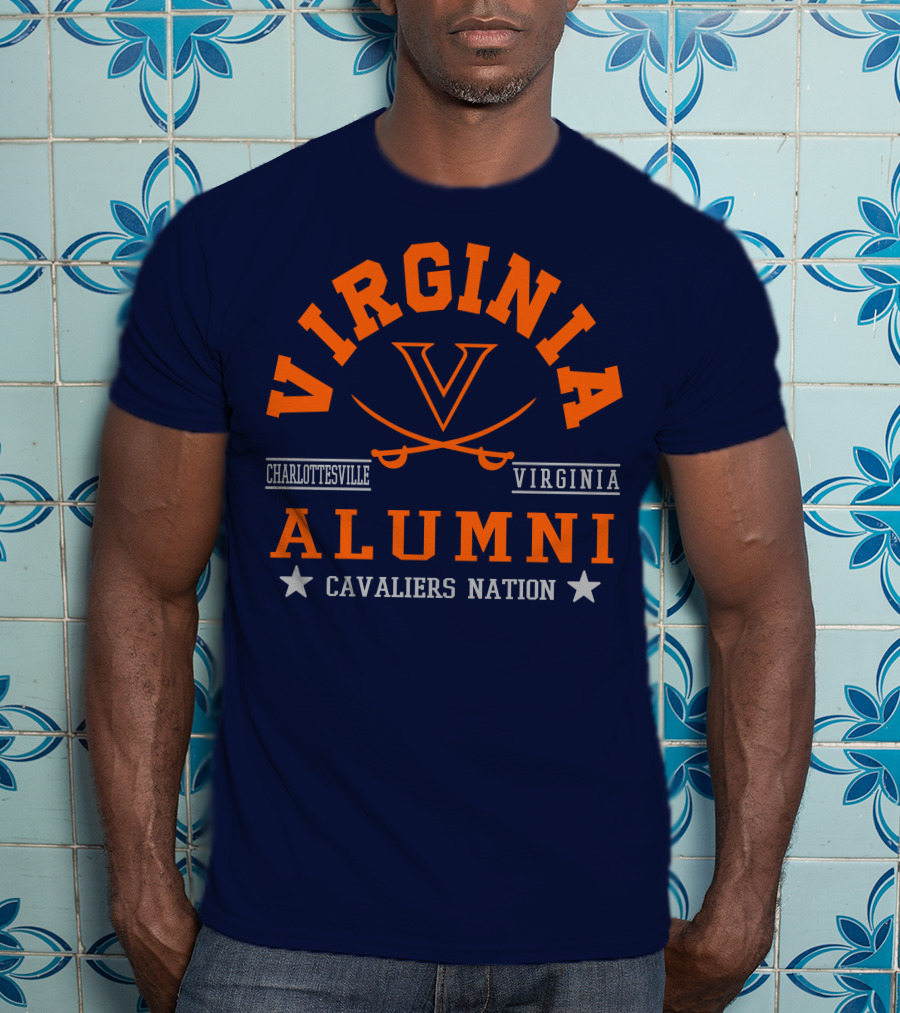 Virginia Alumni Cavaliers Nation Charlottesville Virginia T-Shirt