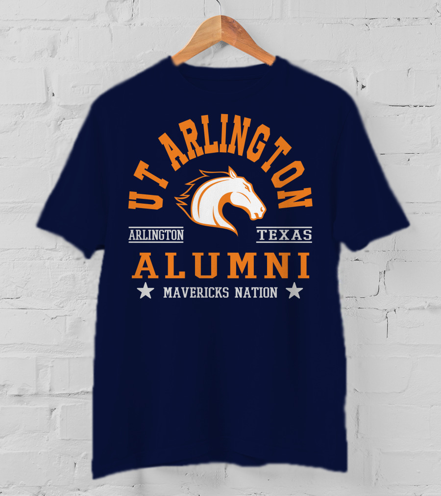 UT Arlington Texas Alumni Mavericks Nation T-Shirt