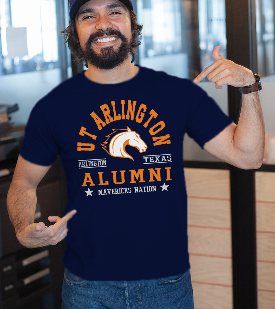 UT Arlington Texas Alumni Mavericks Nation T-Shirt