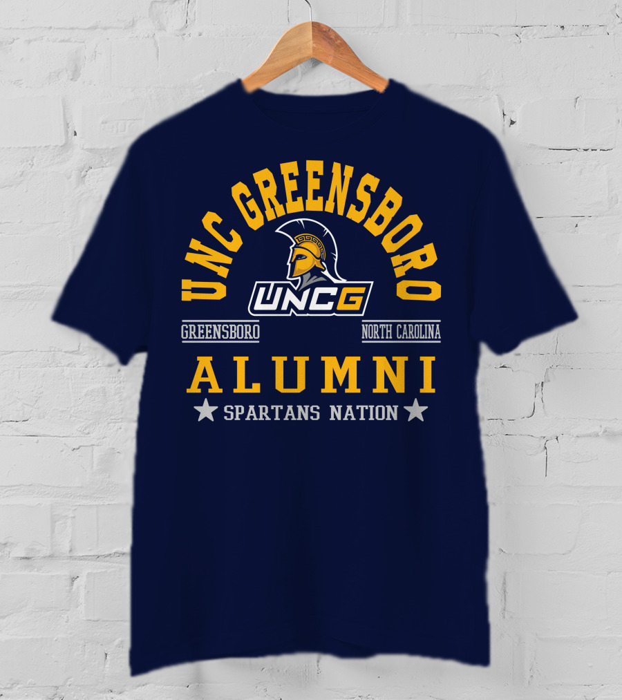 UNC Greensboro Alumni Spartans Nation North Carolina UNCG T-Shirt