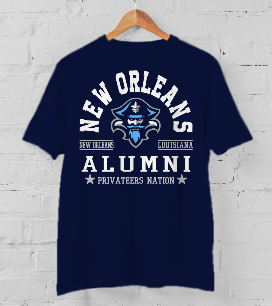 New Orleans Louisiana Alumni Privateers Nation T-Shirt