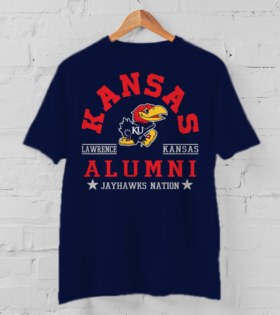 Kansas Alumni Jayhawks Nation Lawrence Kansas T-Shirt