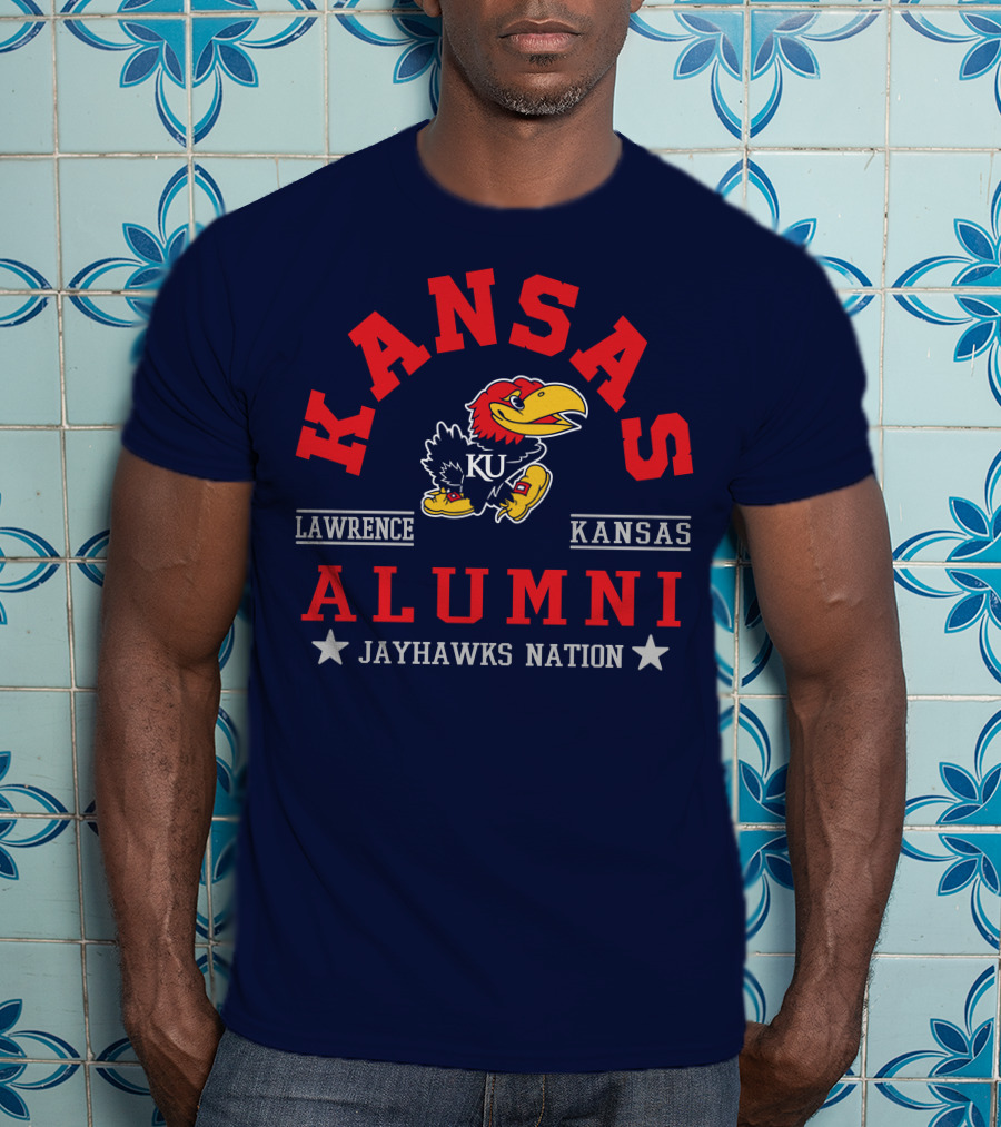 Kansas Alumni Jayhawks Nation Lawrence Kansas T-Shirt