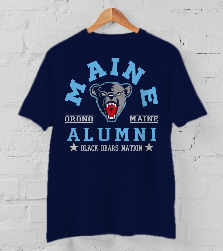 Maine Orono Alumni Black Bears Nation T-Shirt